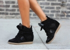 Кроссовки Isabel Marant (Сникерсы) черного цвета